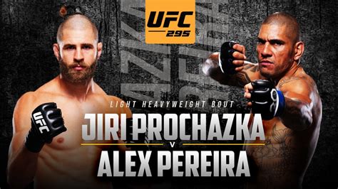 ladbrokes ufc|UFC 295: Procházka vs Pereira .